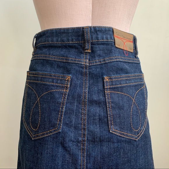Calvin Klein Jeans Denim Skirt - Picture 6 of 13